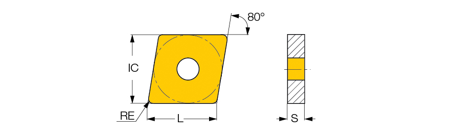 CNMG 120408-M3P IC5010